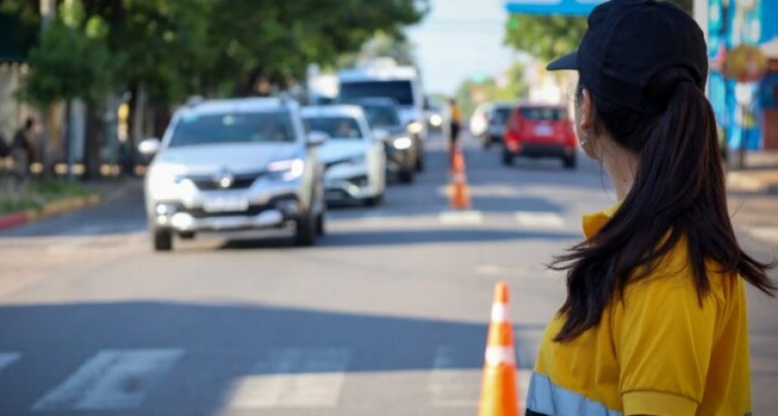Seguridad vial: Operativo conjunto entre Polic&iacute;a y Municipio