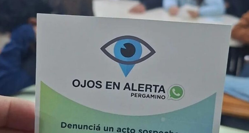 &ldquo;Ojos en Alerta&rdquo;: capacitaci&oacute;n en instituciones educativas para fortalecer la prevenci&oacute;n